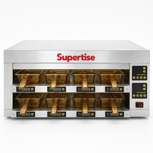 Supertise Équipement de cuisine professionnel pour restaurants de restauration rapide KFC, Machine de maintien au chaud pour galettes de viande et burgers, Station de maintien au chaud pour burgers - Product Image 1