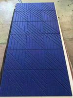 Panneaux muraux 3D, panneaux acoustiques, panneaux muraux insonorisants en MDF, panneaux muraux décoratifs de luxe pour la maison, l'hôtel, le karaoké