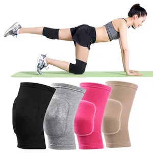 Wholesale Compression Knee Pads Elastic Knee Protector Sports Thickened Sponge Knee Brace Support For Dancing Workout Training