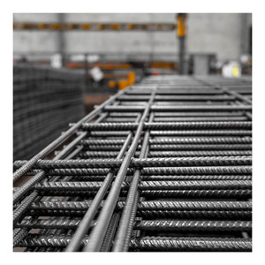 Hàng rào kim loại x 1/2 thép vải 6x6 tấm bảng điều khiển cốt thép hàn 2x2 hàng rào 150x150 gia cố dây hàn lưới cho bê tông - Product Image 4