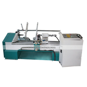 Máquina de torno resistente CNC barata utilizada para fresado de madera con alimentación automática completa - Product Image 3