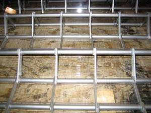 Lưới Thép Không Gỉ Tự Động Giá Rẻ Con Lăn Màn Trập Cửa An Ninh Thép Mạ Kẽm Cuộn Lên Lưới Tản Nhiệt Kim Loại Cửa Nhà Để Xe - Product Image 3