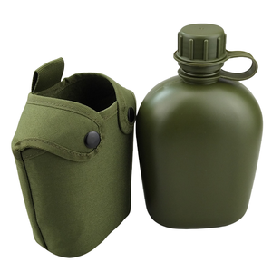 Free sample <b>Aluminum</b> <b>Water</b> <b>Bottle</b> Tactical Canteen Cups Tactical Cover Bag for Camping, Hiking, and Hunting Kettle - Product Image 6