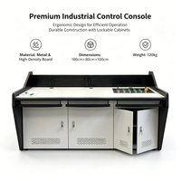 Console d'opération HMI étanche IP66 personnalisée, poste de contrôle électrique industriel pour l'automatisation des panneaux de commande