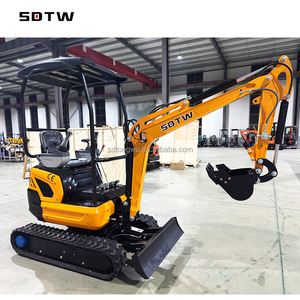 Miễn phí vận chuyển sdtw tw14 EPA máy xúc 1.4ton 1400kg euro5 động cơ bánh xích Digger trang trại minibagger 1 tấn Mini Máy xúc động cơ bán - Product Image 1