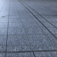 Dalles et carreaux en granit noir neige Eastern Stone ES122 avec veines blanches - poli/flamé pour comptoirs, revêtements de sol et revêtements muraux