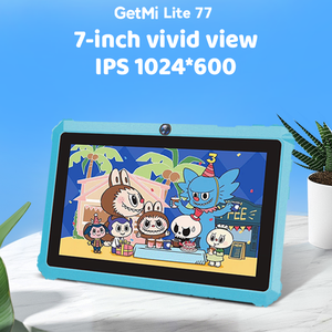 Stock malaisien GetMi Lite E77 Factory Direct 7 pouces Kids Tablet PC Quad Core avec résolution 1024x600 Mini PC Black friday Gift - Product Image 3