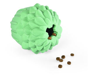 Petstar dayanıklı yavru besleyici oyuncaklar IQ eğitim Acorn meyve şekli kauçuk köpek çiğnemek oyuncak - Product Image 2
