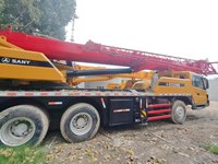 Grue de camion d'occasion de 25 tonnes STC250, flèche télescopique hydraulique, en bon état de fonctionnement, machinerie de levage pour la construction, à vendre
