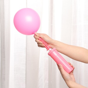 Accessoires pour ballons, pompe à <span class=keywords><strong>ballon</strong></span> macaron pastel, pompe à main, gonfleur d'air pour ballons, double <span class=keywords><strong>action</strong></span> bidirectionnelle - Product Image 3