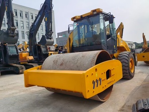 <b>Used</b> <b>Road</b> <b>Roller</b> Good Condition Saving Fuel Diesel Original Engine Low Working Hours for Construction Projects in Stock - Product Image 4