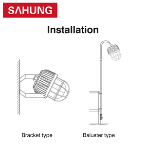 Chống cháy nổ dẫn chiếu sáng ATEX <span class=keywords><strong>40W</strong></span> 60W 80W 120W chống cháy nổ dẫn ánh sáng - Product Image 4