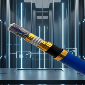 Cable de Comunicación para Minería <span class=keywords><strong>XINQIAO</strong></span> MHYA/MHYAV, Conductor de Cobre Sólido, Cubierta Azul, Par Grande, Cable de Señal Subterráneo - Product Image 1