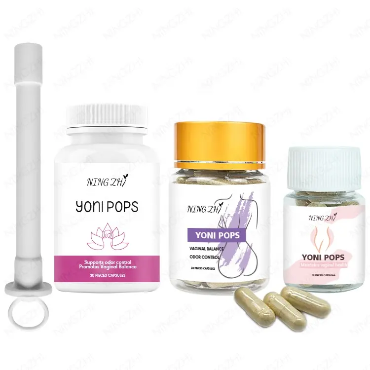 100% ingrédients végétaliens Offre Spéciale acide borique suppository pour la santé vaginale des femmes yoni rajeunissement pops