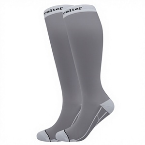 High Quality Autumn Crew Knitted Yoga <b>Socks</b> <b>Womens</b> Anti-Slip Breathable Body Logo Barre Gym Fitness Pilates <b>Toe</b> <b>Socks</b> - Product Image 2