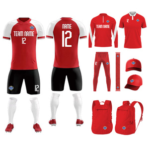 Thiết Kế Mới Tùy Chỉnh Câu Lạc Bộ Bóng Đá Đầy Đủ Kit Đội Bóng Đá Jersey Đồng Phục Với In Ấn <span class=keywords><strong>Logo</strong></span> Tên Thăng Hoa Bóng Đá Mặc - Product Image 2
