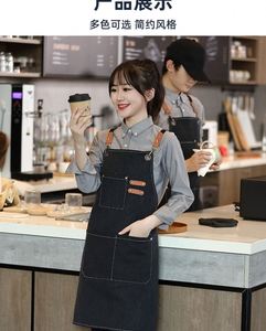 Delantal de Lona Fino Personalizado para Verano, Delantal Impermeable y Resistente al Aceite para Mujer, Ropa de Trabajo para Hostelería, Limpieza y Publicidad - Product Image 2