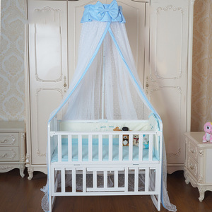 Mosquitera para Cuna de Bebé con Soporte Universal, Mosquitera para Cama de Niños Recién Nacidos, Cubierta Completa con Clip para el Suelo - Product Image 3