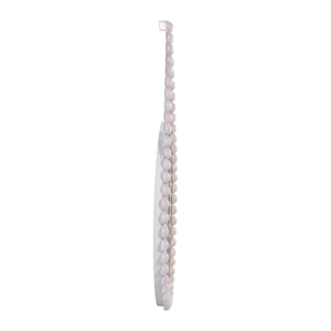 Specchio da parete a goccia con cornice decorata con perline per camera da letto, bagno, ufficio, specchio decorativo di alta qualità - Product Image 3