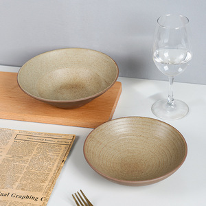 ชามซุปเซรามิกหูหนานสไตล์ญี่ปุ่น งานแฮนด์เมดสั่งทำพิเศษ ดีไซน์หรูหราแบบเรโทร เคลือบสี สำหรับร้านอาหาร โรงแรม และใช้ในครัวเรือน - Product Image 3