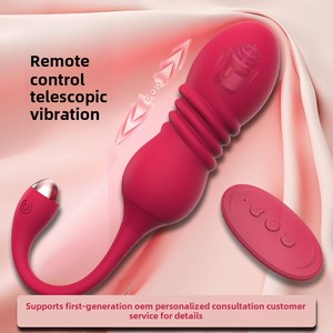 Vibrador Telescópico con Control Remoto Inalámbrico, Estimulador de Punto G, Vibrador Tipo Huevo, Masajeador Sexual Portátil para Mujeres - Product Image 6