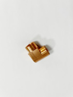 Bloc de refroidissement liquide brasé sous vide en cuivre rouge sur mesure usiné CNC pour système de refroidissement de batterie de véhicule à énergie nouvelle