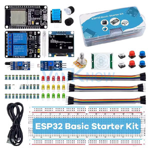 Hochwertiges ESP32 DIY-Kit Lernspielzeug Basis-ESP32-Starter-Kit WIFI IoT Entwicklungsboard Lern-ESP32-Kit - Product Image 1