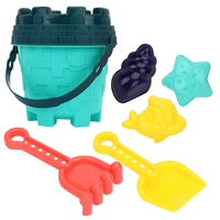 Vente en gros de jouets de plage pour enfants, personnalisés OEM/ODM, jeux de plage d'été en plein air, seau, pelle, ensemble de jouets de plage pour enfants