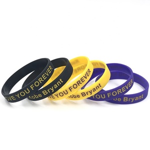 Pulseras de silicona para conmemorar a Legend Star, brazalete de goma de Kobe Bryant - Product Image 2