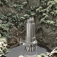Pompe submersible électrique haute pression pour eaux usées avec garantie d'un an pour puits profonds