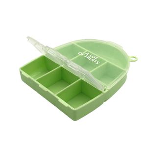 Caja Organizadora Portátil Transparente de PP con 7 Compartimentos para Vitaminas y Medicamentos - Product Image 2