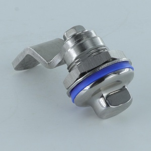 SW13シリンダーEMKAクォーターターンロック（ステンレス製衛生キャビネット用） - Product Image 2