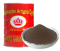 Nourriture pour petits poissons-chats et tilapias d'aquarium : 90 % de kystes d'artémia (œufs de crevettes saumâtres)