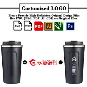 Customized Logo Smart Led Temperature Display Double Walled Mug Portable Vacuum <b>Flasks</b> <b>Drinking</b> Coffee Cup - Product Image 2