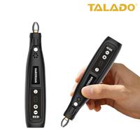 Kit d'outils rotatifs sans fil TALADO, rechargeable par USB, mini-stylo de meulage, outil manuel portable pour le polissage, la sculpture, le perçage et la gravure