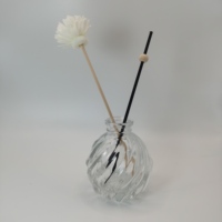 Diffuseur de parfum industriel KeRuiJia KRJ-GH50, pot en verre avec bouchon en caoutchouc et impression sérigraphique