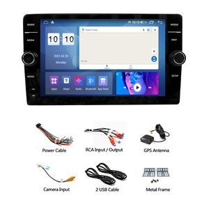 Hệ Thống <span class=keywords><strong>Wifi</strong></span> Gps Màn Hình Cảm Ứng Oled 8 + 128G Đa Phương Tiện Cho Xe Hơi 2 Din Thông Dụng Đài Phát Thanh Xe Hơi Android - Product Image 6