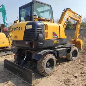 Le coréen utilisé de bêcheur de roue le mini original d'excavatrice de 6 tonnes a fourni 1000 2016 - Product Image 6