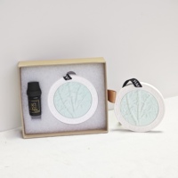 Diffuseurs en plâtre haut de gamme personnalisés en forme de fleur, diffuseur en gypse suspendu, diffuseurs à bâtonnets d'huiles essentielles, parfum longue durée