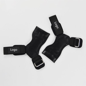 Aangepaste Fitness Training Rubber Handgrepen Anti Slip Rubber Gymnastiek Palmbeschermers Pull-<span class=keywords><strong>Up</strong></span> Palm Guards