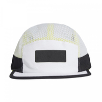 Gorra de Correr Snapback con Logotipo de Goma Personalizado Premium, Ligera, de Nailon, Impermeable, con Orificios de Malla, Gorra de Campamento