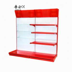 Estanterías de Góndola Personalizadas de Fábrica, Color y Tamaño a Medida, Estante de Exhibición, Góndola - Product Image 1