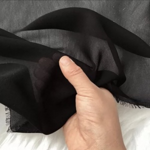 Regolare bel colore prezzo competitivo di alta qualità vendita calda prodotti pronti morbido sensazione di seta <span class=keywords><strong>Georgette</strong></span> tessuto per le donne abito personalizzato - Product Image 5