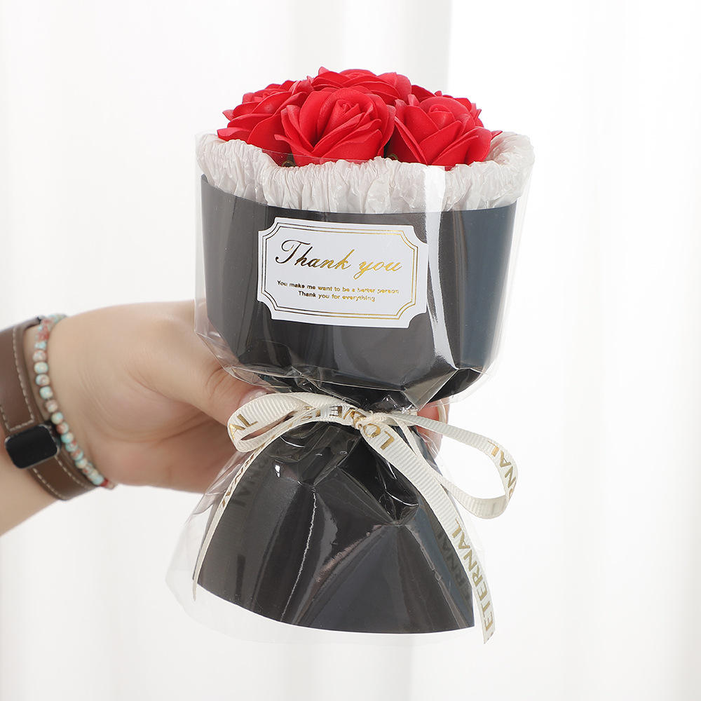 Siete Rosas [Rojo Profundo]