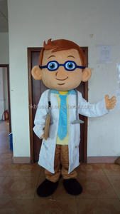 2019 cielo azul profesional personalizado persona mascota <span class=keywords><strong>disfraces</strong></span>/mascota diseño Doctor mascota disfraz - Product Image 5