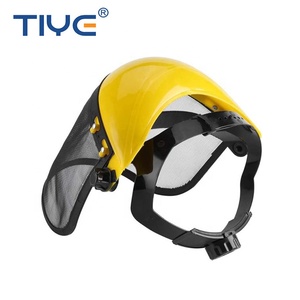 Casque pour utilisation avec une tronçonneuse, casque professionnel forestier, masque de sécurité pour tronçonneuse, taille-haie, élagueurs - Product Image 2