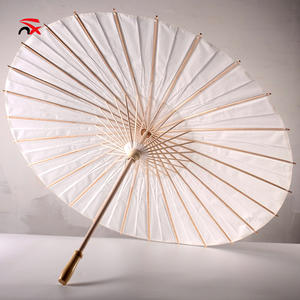 Vente en gros de parapluies peints à la main en blanc parapluies à <span class=keywords><strong>dessin</strong></span> en papier parapluies à l'huile vierge en papier pour mariage - Product Image 2