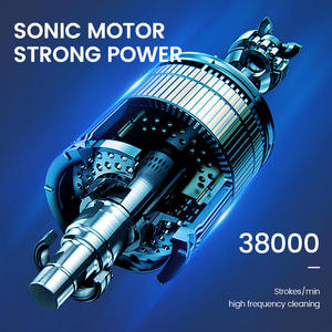 38000 battements/Min <span class=keywords><strong>5</strong></span> Modes étanche ipx7 haute qualité la meilleure <span class=keywords><strong>brosse</strong></span> à dents électrique de massage noir à dégradé supérieur - Product Image 6