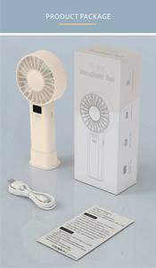 Nuevo producto personalizado, ventilador portátil de mano con mensaje LED personalizado, mini ventilador holográfico con batería, pantalla LED programable, ventilador eléctrico de mano. - Product Image 6