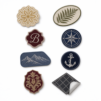 Patch Chenille Custom Grosir untuk Pakaian, Logo Hewan, Hati, Bordir Tenun, Patch Bordir Custom, Badge Bordir Custom